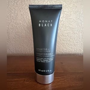 NEW / SEALED Monat Black Shampoo + Conditioner 2 oz